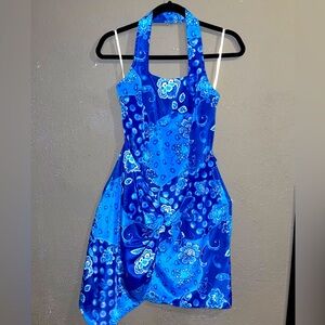 La Belle Vintage Halter Top Dress